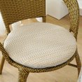 thumbnail image 1 of Vadktai Detachable Cushion, Round Memory Foam Chair Pad, Non-Slip Design Soft Breathable Comfortable Seat Cushion, Suitable for Living Room, Dining Room, Office,With zipper, Washable, 1 of 6