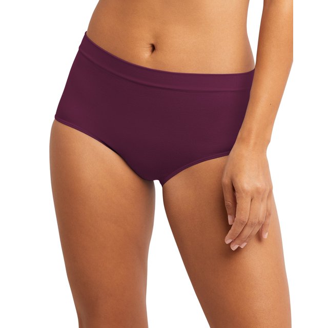 Bali Womens One Smooth U All Around Smoothing Brief, 7, Nightfire Red