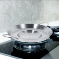 thumbnail image 3 of BRIGHTFUFU Wok Stainless Steel Heating Evenly for Cooking Enthusiasts 1Set, 3 of 5