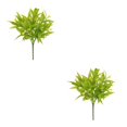 thumbnail image 1 of QualitChoice Plastic Artificial Flowers Fake False Plants Garden SH yellow 2Set, 1 of 6