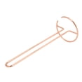thumbnail image 4 of Tissue Reserve Paper Holder, Iron Material Good Toughness Wrought Iron Tissue Holder  For Desktop Rose Gold, 4 of 8