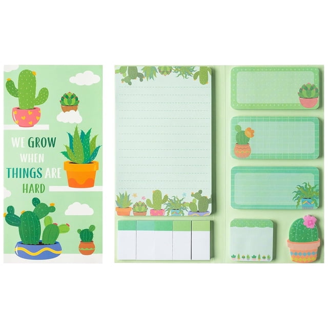 Gkeoshab Sticky Note Special Shaped Combination Note Pad Creative Simple Cartoon Message Pad Stick Account Notepad Home & Garden