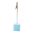 thumbnail image 1 of Color Log Square Message Clip Iron Note Clip Note Clip Desktop Display Postcard Clip Message Clip, 1 of 4