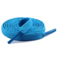 thumbnail image 1 of Lacets Polyester Haute Résistance Couche Unique 8mm Lacets Résistants à la Décoloration Plats Bleu Lac, 1 of 1