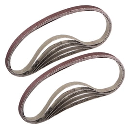 10 Bandes Abrasives Zirconium 80 Grains - 1/2 Pouce X 18 Pouce - Uxcell