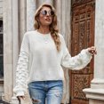 thumbnail image 1 of RKSTN Sweaters for Women Pull en Tricot à Manches Longues à la Mo Automne Sweaters, 1 of 7