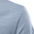 thumbnail image 5 of Men's Casual V Neck T Shirts Loose Fit Comfortable Stretchy Pure Color Summer Tee For Daily Wear With Shorts, 5 of 5