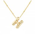 thumbnail image 1 of LYMAYTER Collier Pendentif Initial pour Femmes - Lettre Ballon, Ajustable-Cyclable, 1 of 7