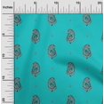 thumbnail image 1 of oneOone Polyester Lycra Fabric Paisley Block Print Fabric BTY 56 Inch Wide, 1 of 4