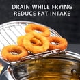 thumbnail image 4 of Up to 65% off Kitchen Gadgets Household Stainless Steel Fryer With Strainer And Temperature Control Mini Fryer Kitchen Organizers and Storage, 4 of 9