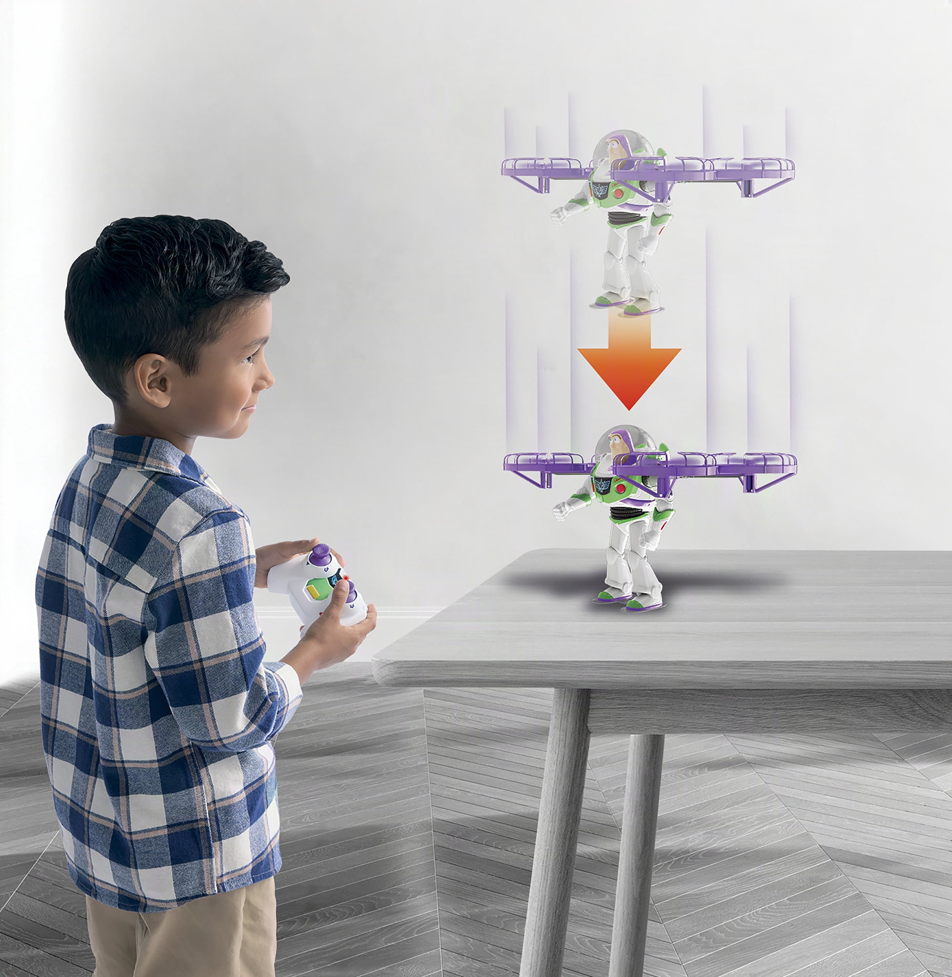Disney et Pixar Toy Story 5 Figurine articulée Buzz Lightyear Édition haute technologie volant télécommandé Drone