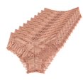 thumbnail image 3 of B91xZ Bikini pour Femmes Underwears Respirant Rafraîchissant Rayures Culotte, Rose XXXXXL, 3 of 3