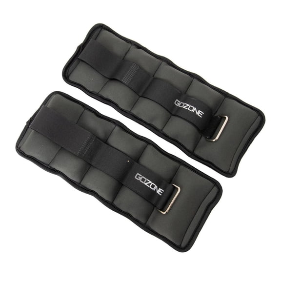 Poids pour chevilles/poignets GoZone – Gris/noir