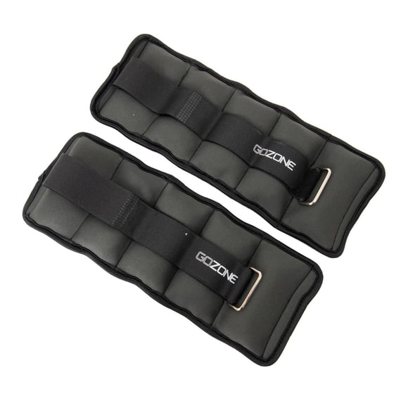 GoZone Ankle/Wrist Weights – Grey/Black