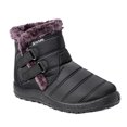 thumbnail image 1 of Women Winter Solid Color Keep Warm Ankle Shoes Plus Velvet Boot Flat Snow Boots, 1 of 2