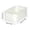 White, variant on Birdeem Foldable Cloth Storage Basket, Fabric Storage Bin Collapsible, Lightweight Organizer Basket for Closet, Nursery, Bedroom and Living Room