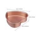 thumbnail image 2 of HEANUJJ 1Pcs Heart Shaped Cake Bakeware for Baking Home Bakers, 2 of 6