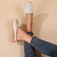 thumbnail image 4 of Dakaela Womens Mules Casual Slip on Loafers Round Toe Low Wedge Work Shoes Backless Walking Slides, 4 of 8
