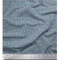 thumbnail image 1 of Soimoi Rayon Fabric Flower Artistic Printed Fabric 1 Yard 56 Inch Wide, 1 of 3