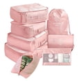 thumbnail image 1 of Luggage Packing Cubes for Travel Packing Cubes 8 Sets Travel Luggage Organizers Include Waterproof Shoe Storage Bag Convenient Packing Pouches For Travellers, 1 of 6