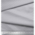 thumbnail image 3 of Soimoi Crepe Silk Fabric Arrow Small Printed Fabric 1 Yard 42 Inch Wide, 3 of 3