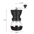 thumbnail image 3 of CUITING Manual Coffee Grinder- Stainless Steel Grinder  Easy To Carry And Coffee Powder Of The Thickness Can Be Adjusted  Suitable For Office  Home Kitchen And Camping, 3 of 9