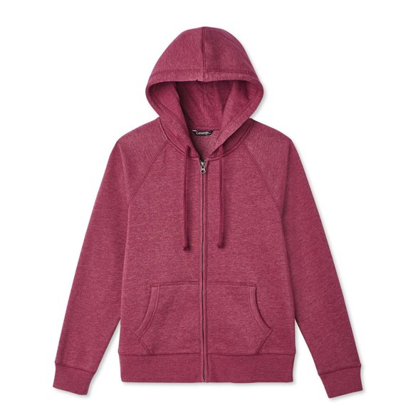 George Women's Melange Full-Zip Hoodie