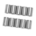 thumbnail image 3 of Round Coupling Nut, M10x1.5 Threaded Sleeve Rod 10 Pcs Precise Stainless Steel L20mm  For Replacement, 3 of 8