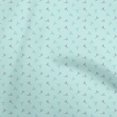 thumbnail image 1 of oneOone Cotton Cambric Light Blue Fabric Bird Sewing Material Print Fabric By The Yard 42 Inch Wide, 1 of 5