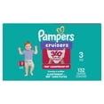 thumbnail image 1 of Pampers Diapers - Cruisers 360° - Size 3, up to 100% Leakproof Fit, Designed for Active Babies, Pull On Diaper, EZ Off Tabs Designed for Easy Changes, 1 of 21