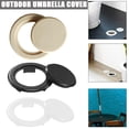 thumbnail image 3 of Ensemble de Bouchon et Capuchon pour Trou de Parasol de Patio, Insert de Trou de Housse de Table de Parasol, UK, 3 of 8