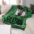 thumbnail image 2 of Couverture jetée des Celtics de Boston de la NBA 50 x 60 pouces, 2 of 6