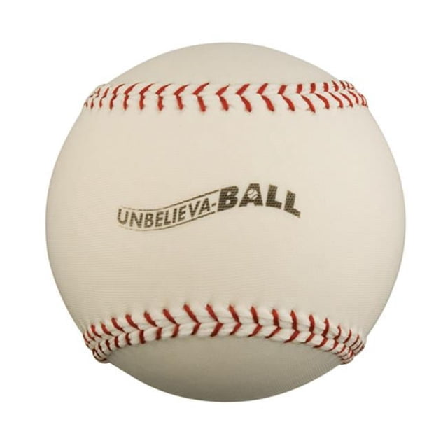 SSN 1300970 Ballon de Softball Unbelieva de 16 Po - Blanc