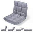 thumbnail image 1 of Patiojoy Chaise de Sol Réglable à 14 Positions, Fauteuil de Jeu Rembourré Inclinable, 1 of 10