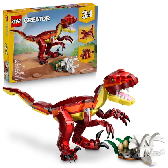 LEGO Creator 3 en 1 Le Dinosaure Féroce, Jouet 31379