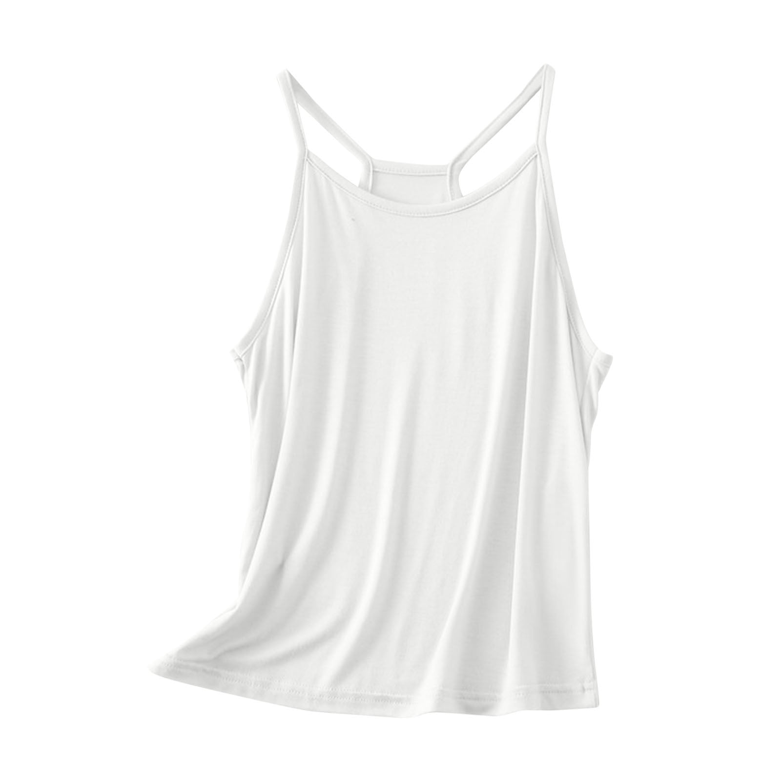 Birdeem Camisole pour Femmes Manteau Décontracté et Tendance pour Femmes Couleur Unie Col Rond Sans Manches