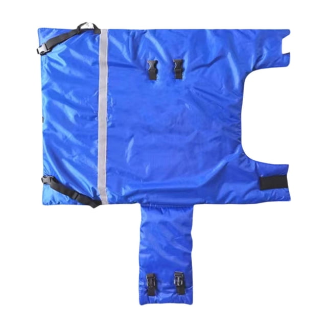 Milaget Veste Chauffe-Mouton Coupe-Vent Imperméable Couverture pour Animaux pour Bétail Ranch Grand