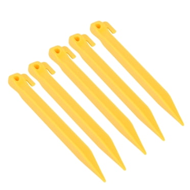 Chevilles de Tente Auvent Chevilles de Tente 5 Pcs Nylon Durable Auvent de Camping Piquets de Chevilles de Tente Accessoires à Clous