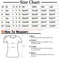 thumbnail image 3 of SMihono Hauts pour Femmes Été Chic Décontracté Hauts de Mode pour Femmes Imprimé Décontracté Coupe Ample T-Shirts Blouse Imprimé Col Rond Chemise Grande Taille T-Shirt, 3 of 5