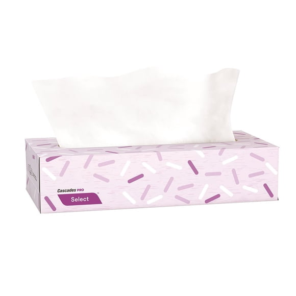 Cascades Pro Select Facial Tissue F950 30 Boxes of 100 tissues