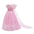 thumbnail image 3 of HAWEE Girls Princess Costumes with Cloak Cosplay Snow Party Queen Dress up, 3 of 7