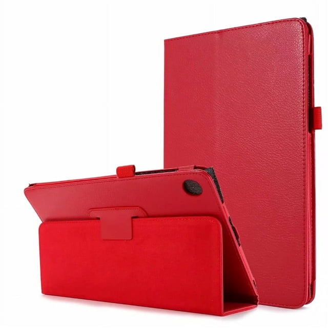 Étui pour Tablette pour Lenovo Tab M10 Plus, Étui 10,3 Po TB X606F X606X à Rabat, Support, Étui pour Lenovo Tab M10 FHD Plus, Étui Rouge M10 Plus (10,3 Po)