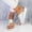 White, variant on Teva Sandles Women Dressy Comfy Platform Casual Shoes Summer Beach Travel Slipper Flip Flops Women Slip On Sandals on Clearance