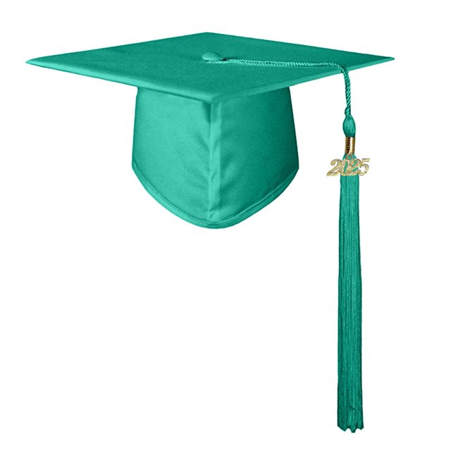 MIASHUI Kids Kindergarten Graduation Caps with Tassel Preschool Uniform Accessories,Green,M
