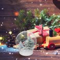 thumbnail image 3 of 10Pcs Plastic Snow Globes For Christmas Diy Crafts Decoration Transparent Round Beginners And Professionals, 3 of 9