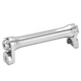 thumbnail image 1 of Easy Wheel Extension Telescopic Bar, Polished Folding Bike Easy Wheel Extension Telescopic Bar Anode Coloring Bright Color Lightweight  For 3sixty Silver, 1 of 8
