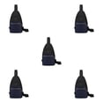thumbnail image 1 of kurtrusly Hands Free No Burden Outdoors Chest Bag Soft Polyster Large Capacity Easy To Carry Chest Bag For Men blue 5Set, 1 of 6