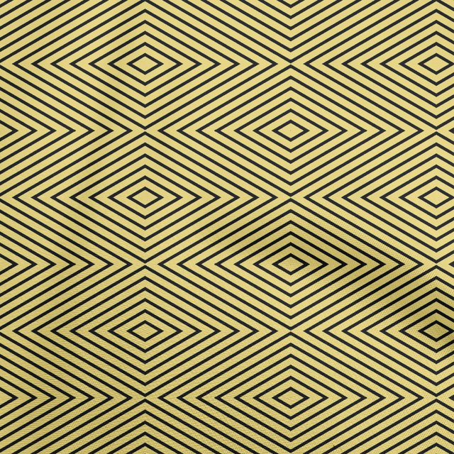 oneOone Cotton Silk Medium Yellow Fabric Moire Sewing Craft Projects Fabric Prints By Yard 42 Inch Wide
