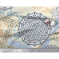 thumbnail image 2 of Soimoi Poly Georgette Fabric Floral & Mandala Patchwork Printed Fabric 1 Yard 52 Inch Wide, 2 of 3