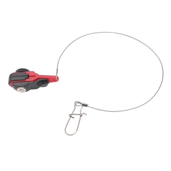 DYNWAVECA Pince de Déverrouillage de Ligne Pince à Pression pour Ligne de Pêche Pince de Déverrouillage à Forte Tension pour Downrigger Leader de 11,81 Po pour Bateau de Traîne S